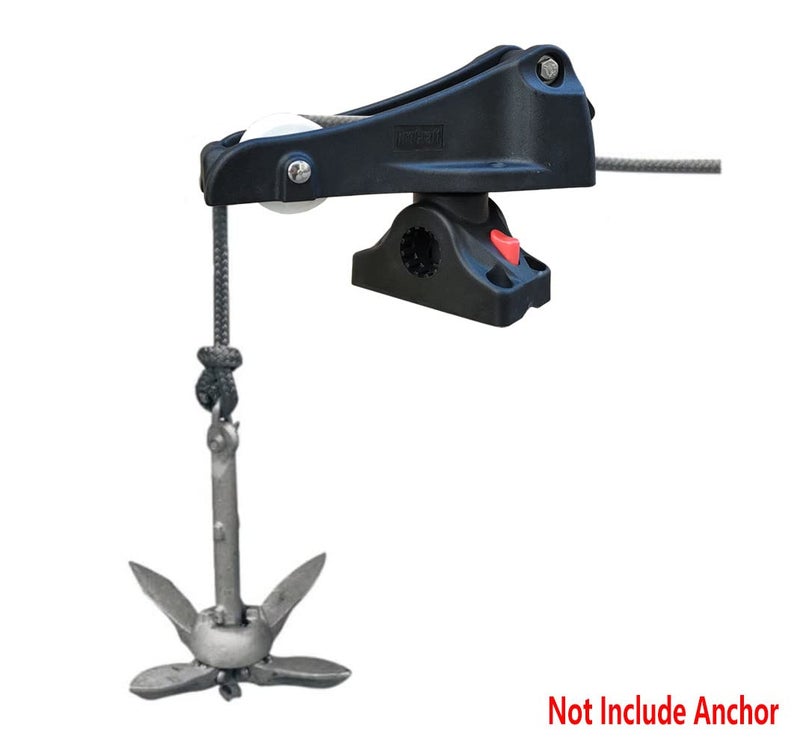 Brocraft Kayak/Canoe Anchor Lock System with Removable Mount - Image 2